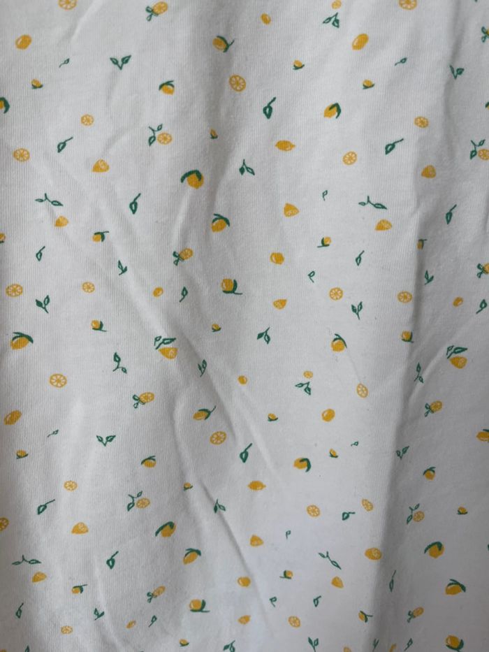 T-shirt XS citron 🍋 camaïeu - photo numéro 2