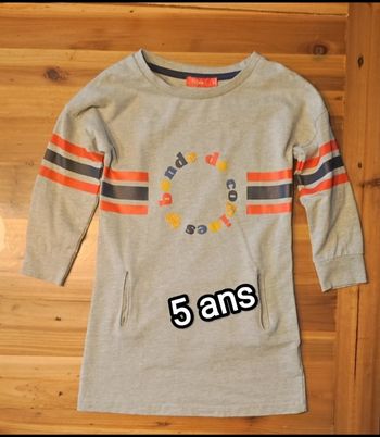 Robe sweat 5 ans 