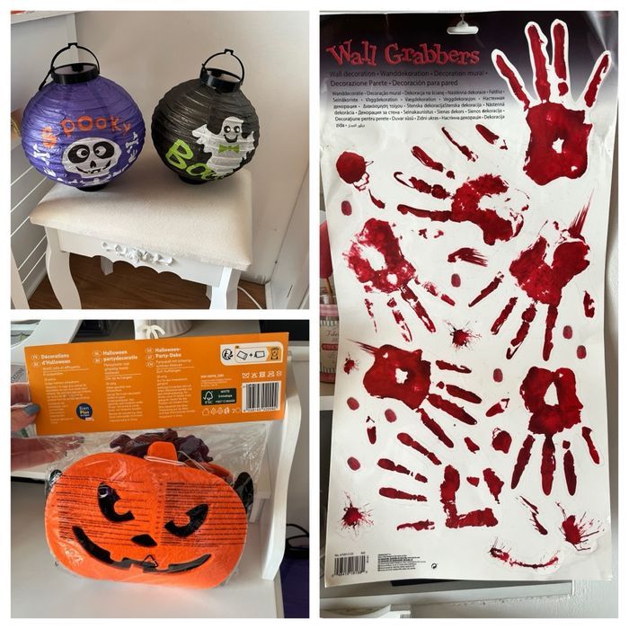 Lot décorations halloween enfant BE 🎃
