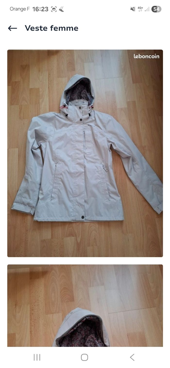 Veste imper  femme