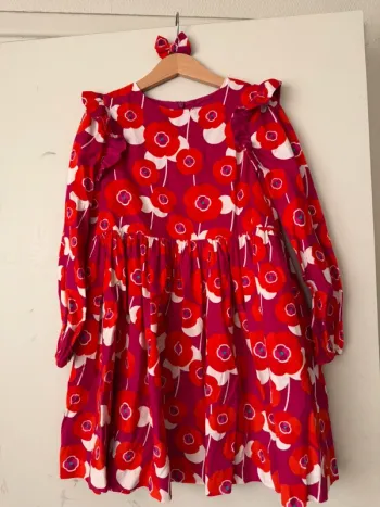 Robe jacadi et barrette