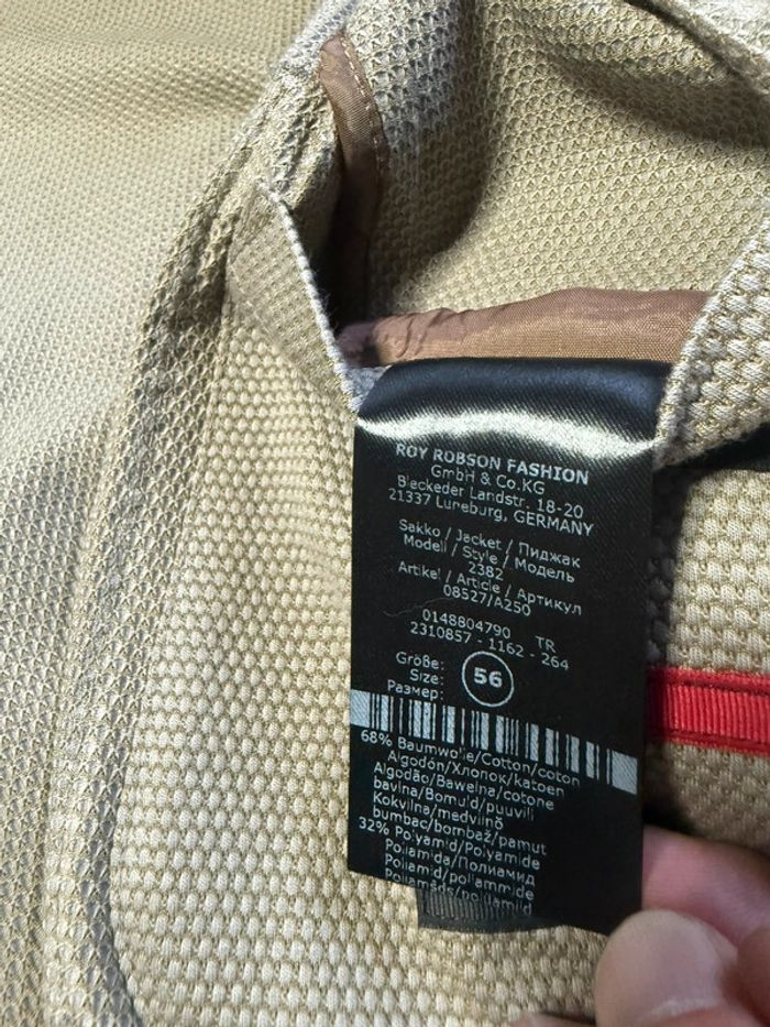 Roy robson - Blazer, Taupe, taille 56 - photo numéro 6