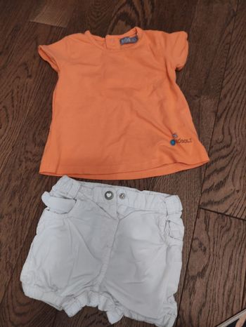Ensemble shorts et t-shirts