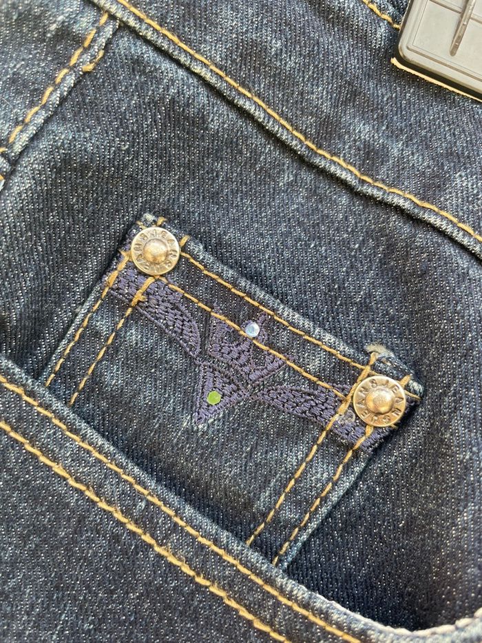 Pantalon jean bleu - photo numéro 3