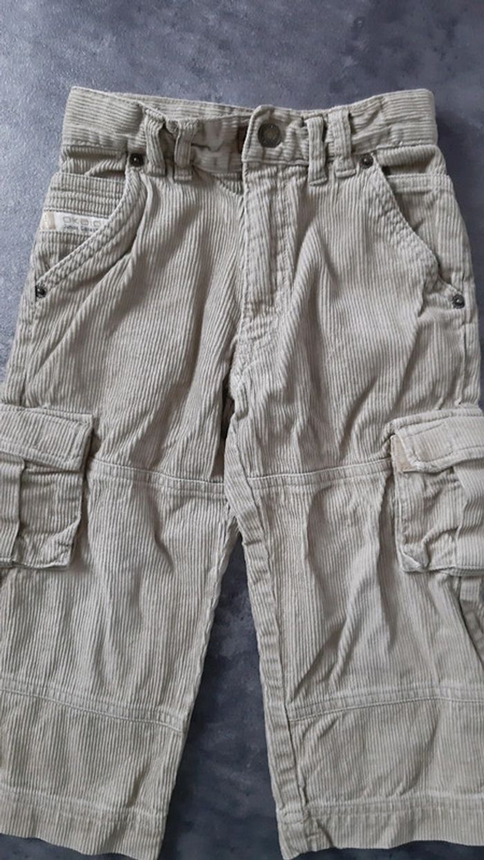 Pantalon garçon style velour - photo numéro 2