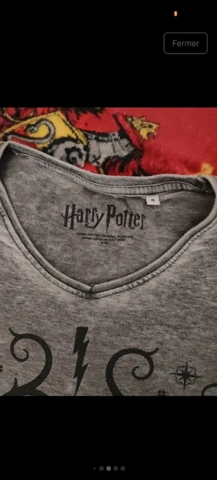 T-shirt manches courtes Harry Potter - photo numéro 4