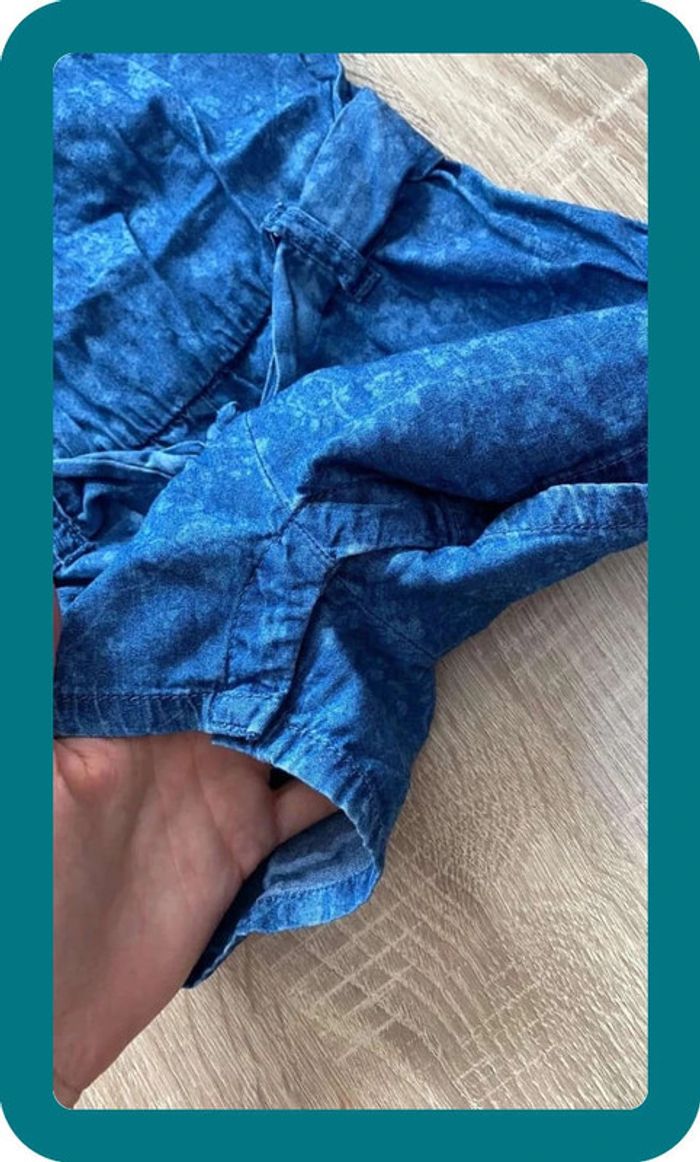 Combishort bleu 12 mois - photo numéro 3