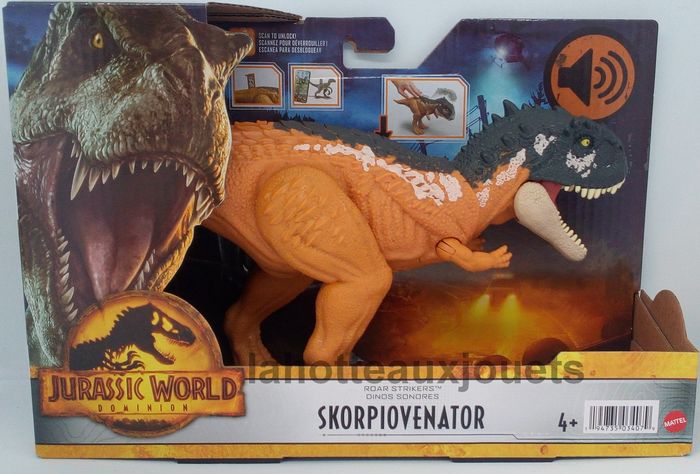 JURASSIC WORLD DOMINION DINOSAURE SKORPIOVENATOR HDX17 - photo numéro 2