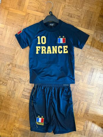 Ensemble garçon France t-shirt short