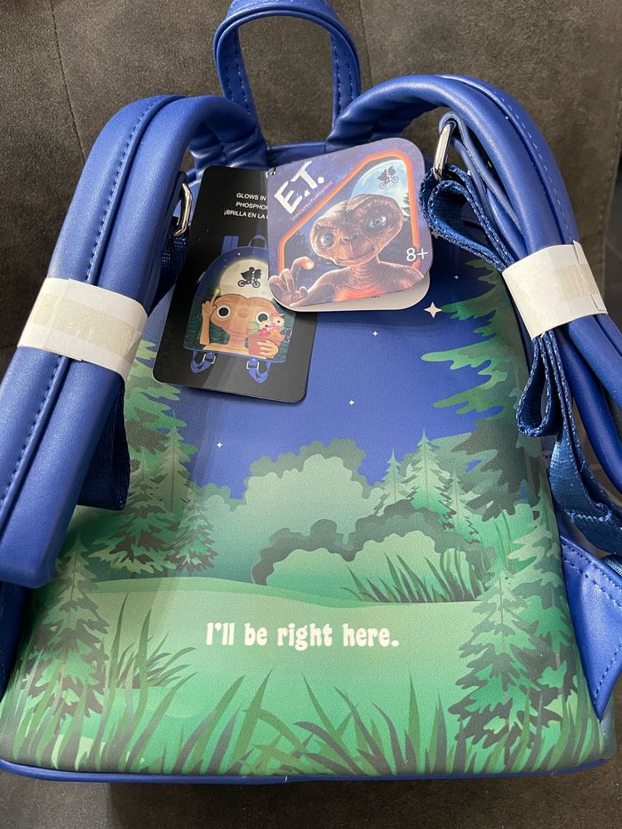 E.T. Loungefly Mini Sac A Dos Ill Be Right Here - photo numéro 3