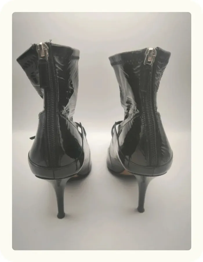 Bottines à talons cuir Givenchy Taille 40 - photo numéro 5