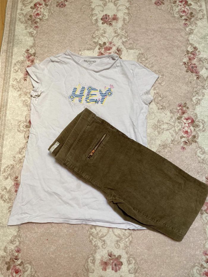 Pantalon+t-shirt fille