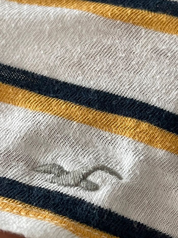 Marinière boyfriend manches longues Hollister taille XS/S - photo numéro 2