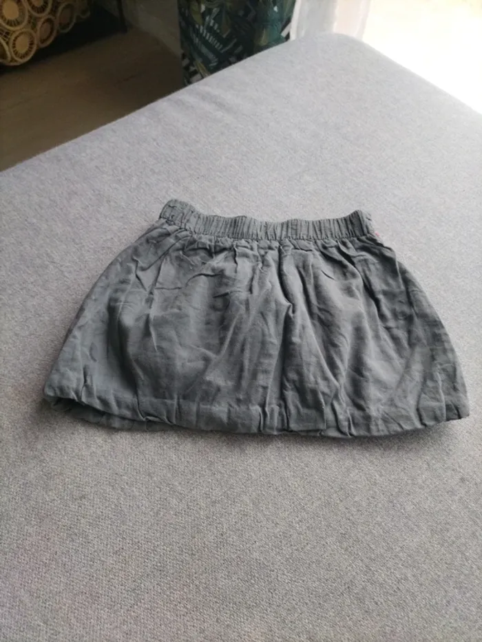 Ensemble t-shirt manches longues Jupe courte boule 12 mois - photo numéro 4