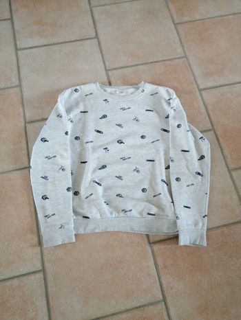 Sweat garçon gris 14 ans de la marque tape à l œil