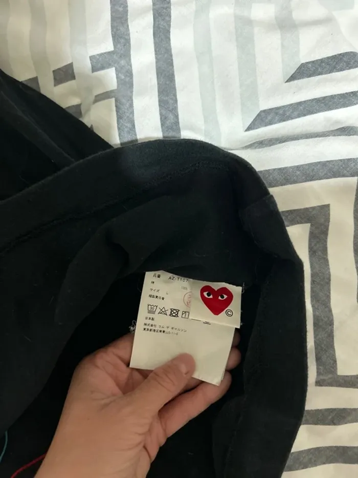 T-shirt comme des garçons - photo numéro 4