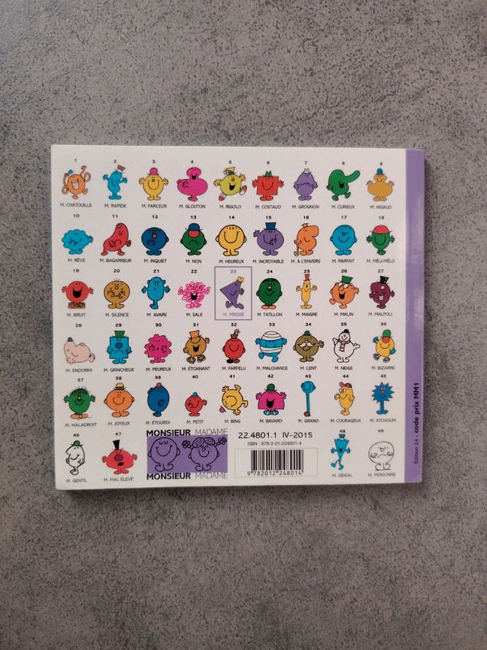 Livre mr pressé - photo numéro 3