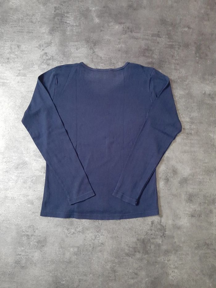 T-shirt manche longue vintage femme 100% coton - photo numéro 4