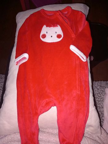 Pyjama taille 3mois 60cm orchestra chat