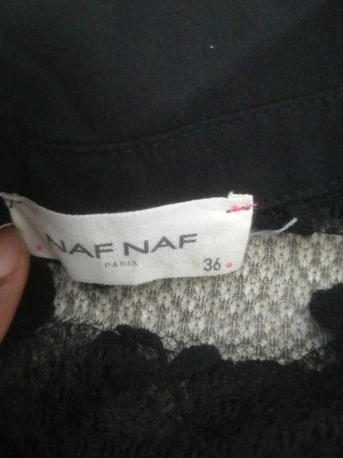 robe casual Naf Naf noir taille 36 - photo numéro 3