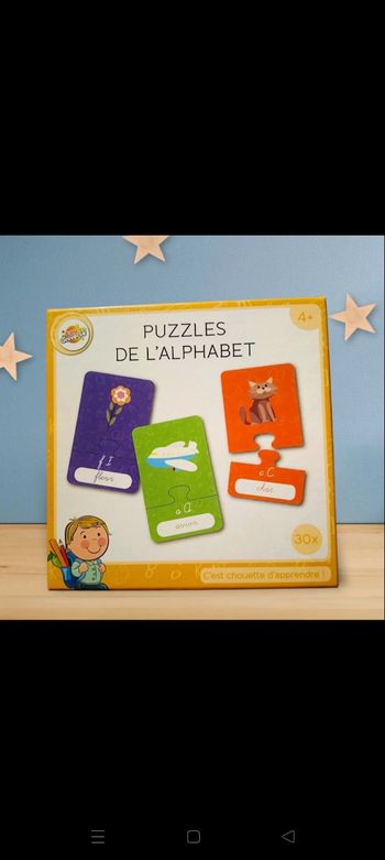 Puzzle de l'alphabet