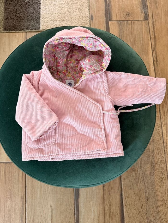 Manteau fille petit bateau taille 3 mois - photo numéro 3