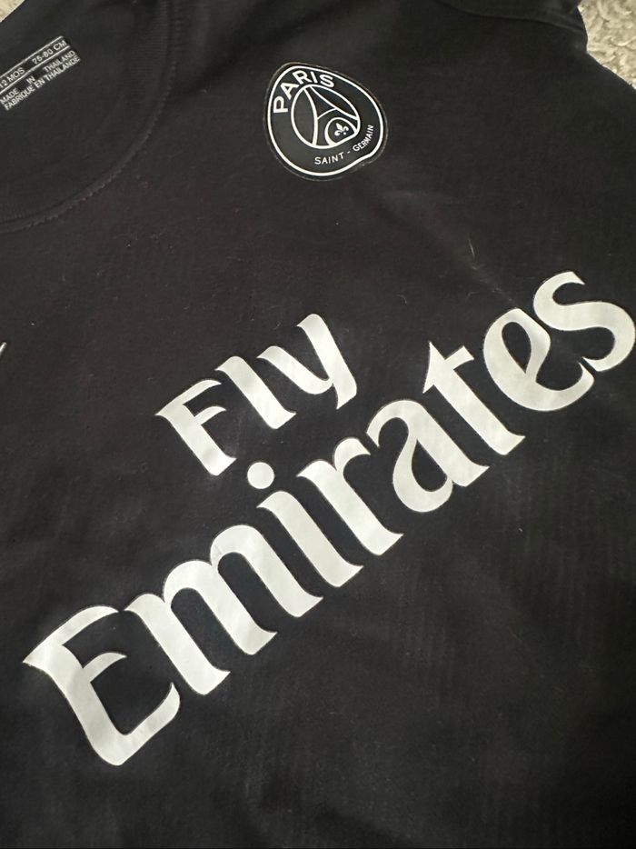 Ensemble de foot PSG noir - photo numéro 3