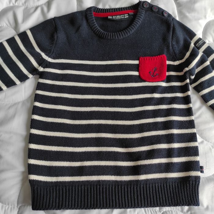 Pull marine taille 10 ans Hublot