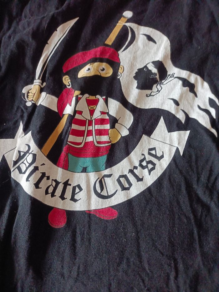 T-shirt  garçon pirate Corse