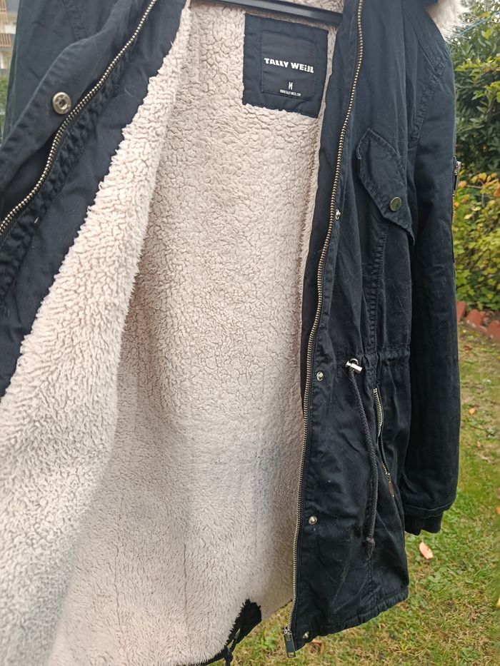 Parka femme Tally Weijl M bleu marine / rose - photo numéro 5