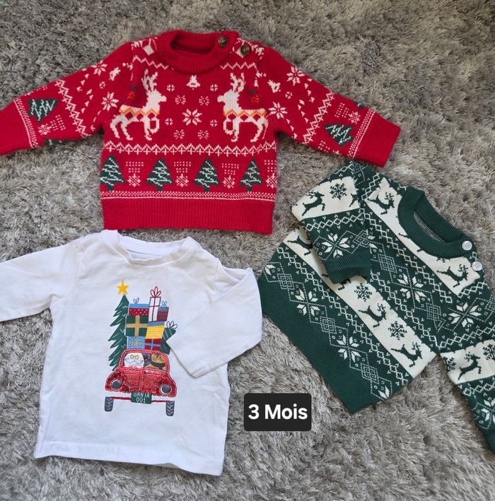 Beaucoup vêtement 3 mois garçons pyjama ensemble pantalon sweat ect.. - photo numéro 5
