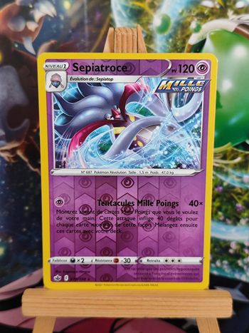 Sepiatroce  reverse rare 70/198 Règne de Glace