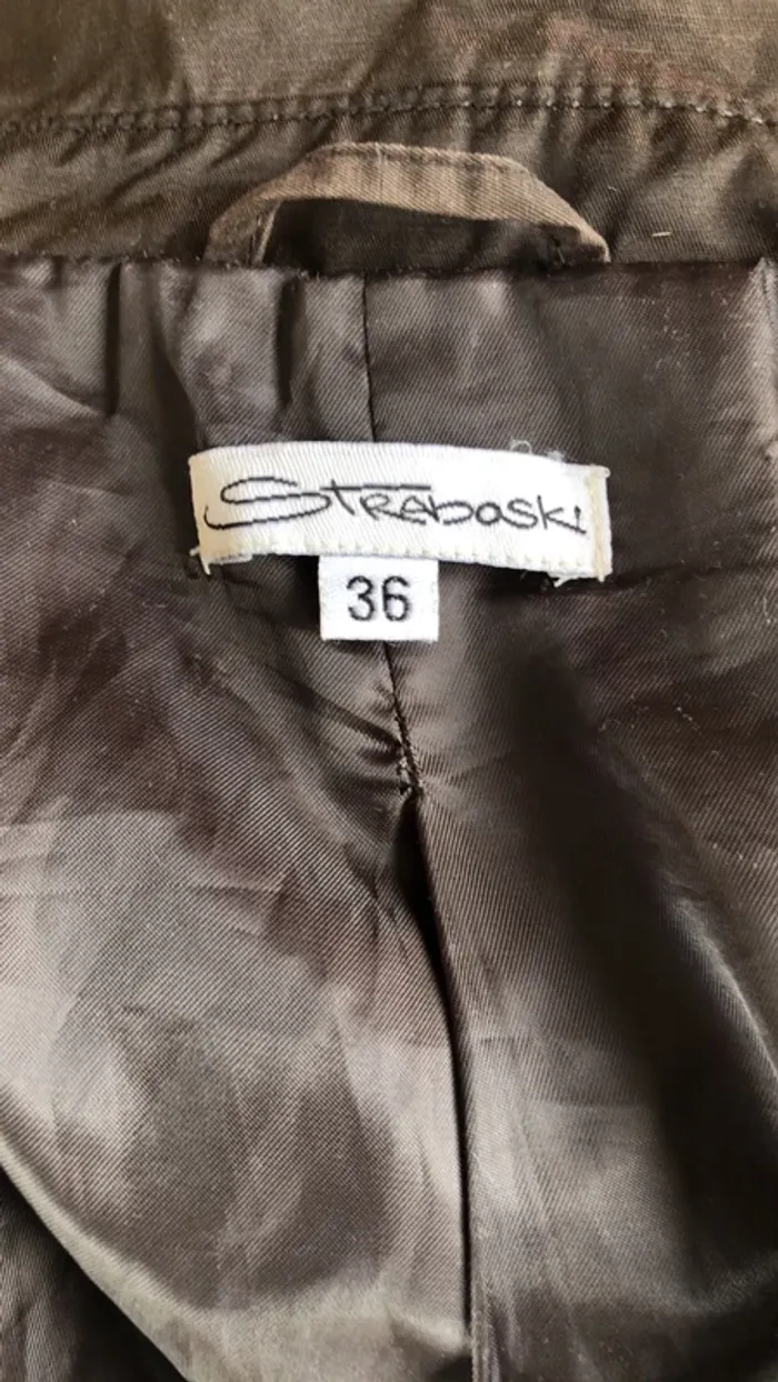 Trench couleur chocolat - photo numéro 4