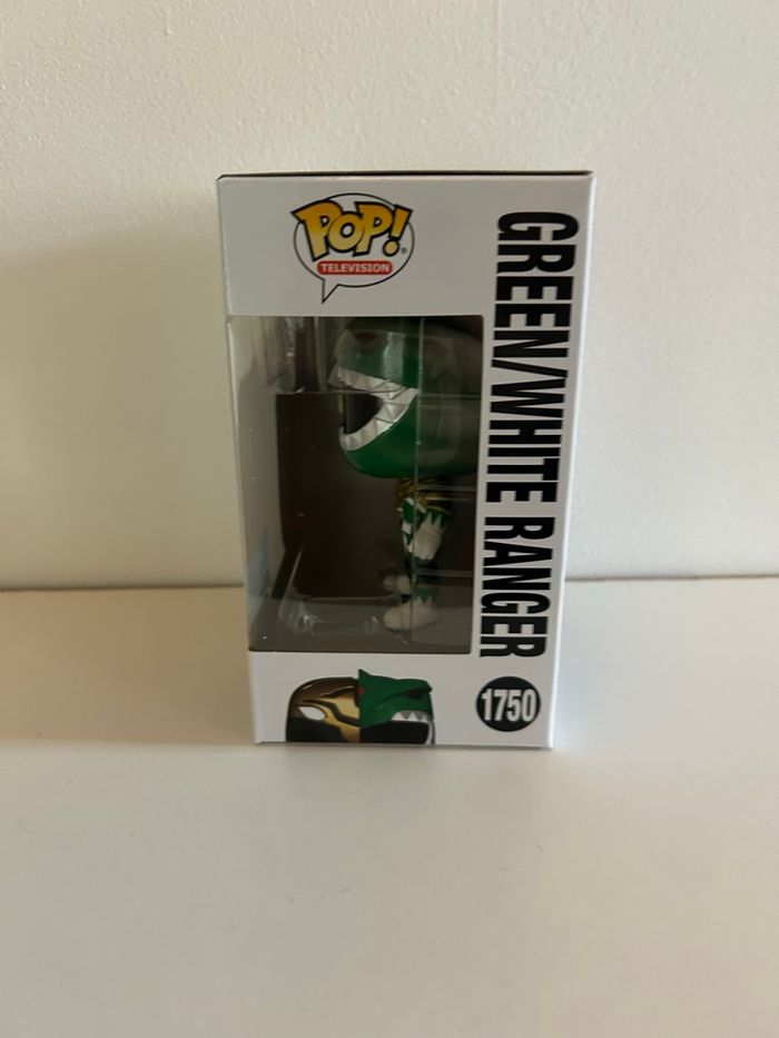 Funko Pop Power Rangers – Green/White Ranger #1750 (Limited Edition – 9500 pcs) - photo numéro 5