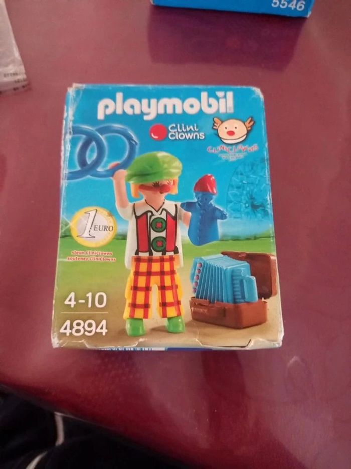 Playmobil clini clown 4894 neuf