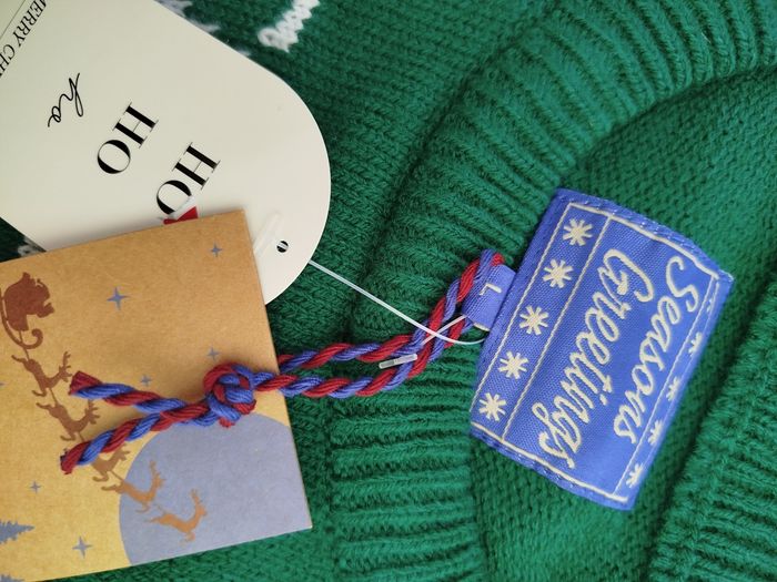 Pull moche de Noël homme taille L vert - photo numéro 6