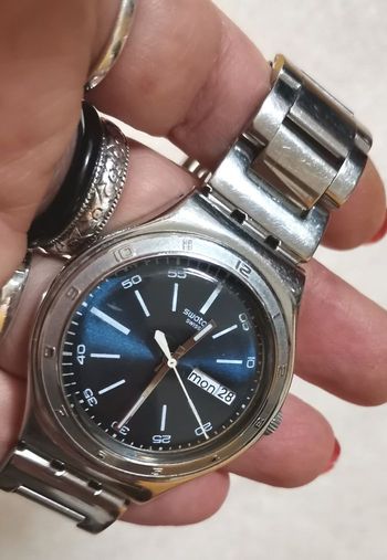 Montre Collecteur SWATCH "Blue Decency" 