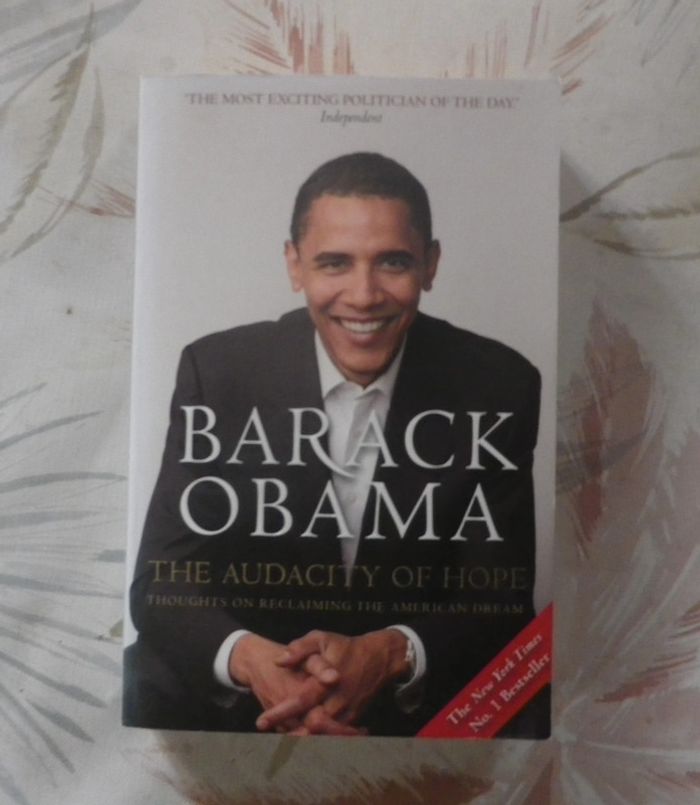 The audacity of hope by Barack Obama Ed. Canongate