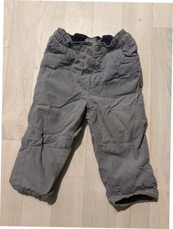 Pantalon épais baby boy orchestra 12 mois intérieur polaire