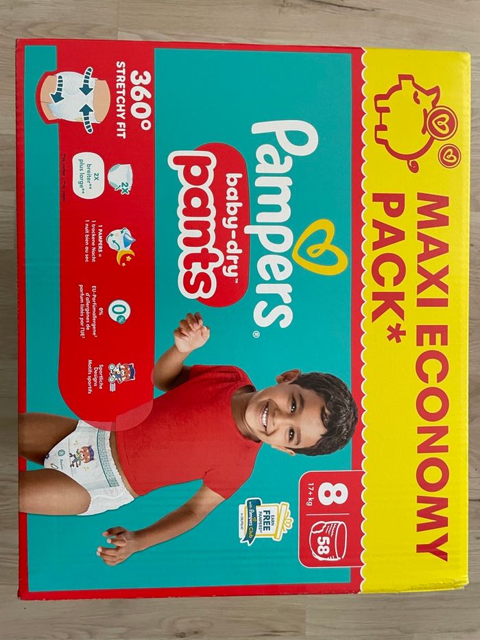 Pampers pants taille 8 - photo numéro 2