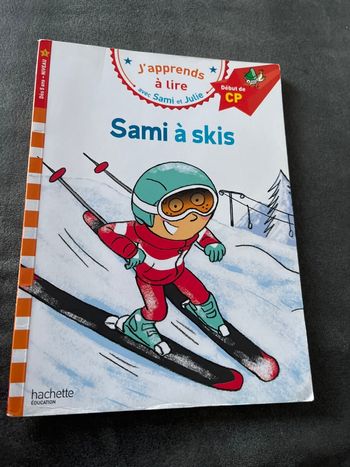 Livre Sami et Julie Sami à skis début cap
