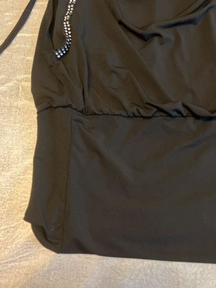 Robe noire effet soirée – Taille S – Bershka - photo numéro 2