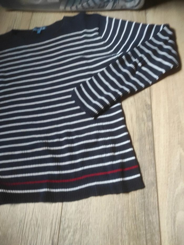 Tee shirt marin taille 2 ou m - photo numéro 3