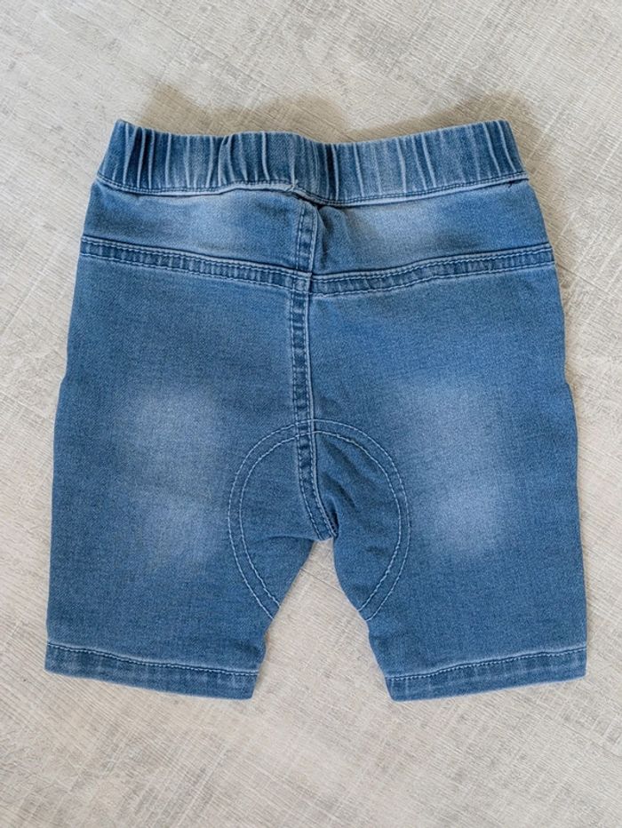 Short jeans 12/18 mois 3 pommes - photo numéro 3