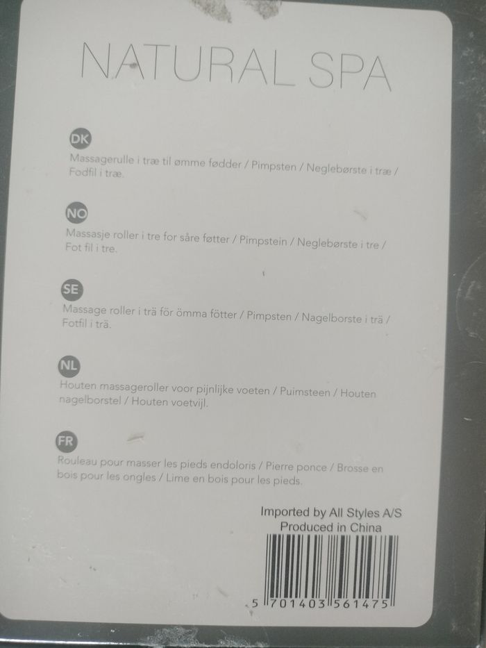 Coffret pour les pieds - photo numéro 2