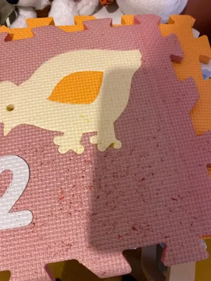 tapis puzzle chiffres et animaux - photo numéro 3