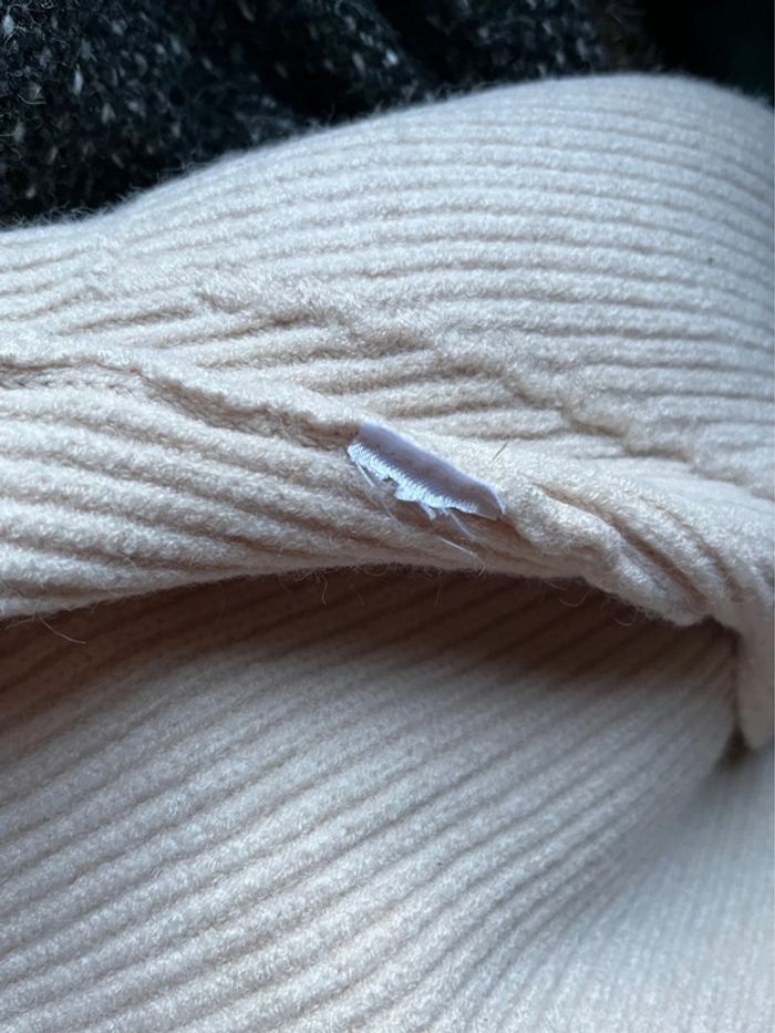 Veste sans manches avec ceinture et poches - crème - photo numéro 11