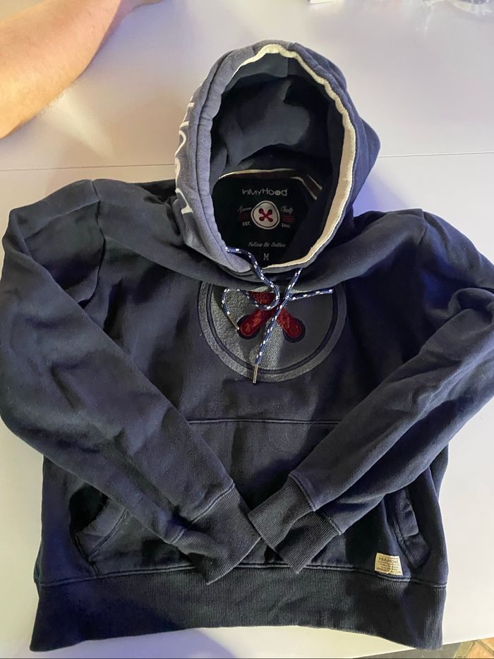 Sweat à capuche homme Burton bleu taille M