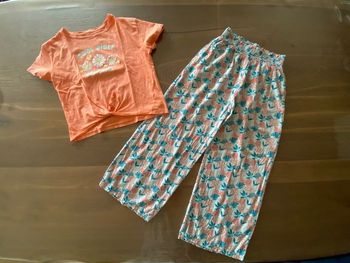 Ensemble fille 8 ans printemps été