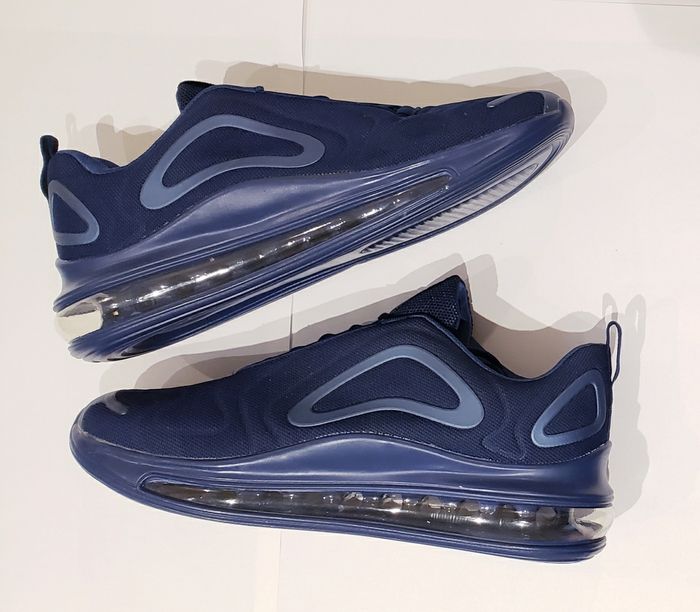 Nouvelles Chaussures de Sport pour Hommes de Basketball Bleu Foncé Taille 45 - photo numéro 6